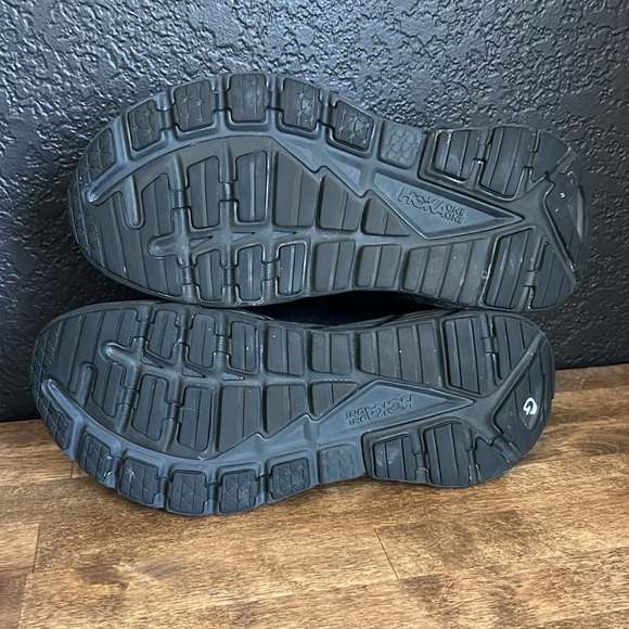 Hoka Men’s Black Shoes Size 10.5 - Picture 7 of 8